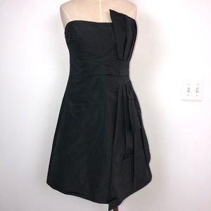 NWT Karen Millen Silk Blend Black Dress 101dc1060112